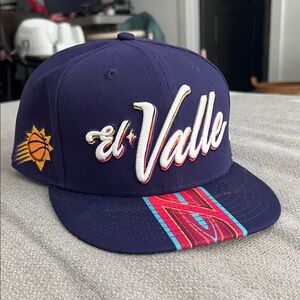 El Valle Purple Phoenix Suns Basketball Cap